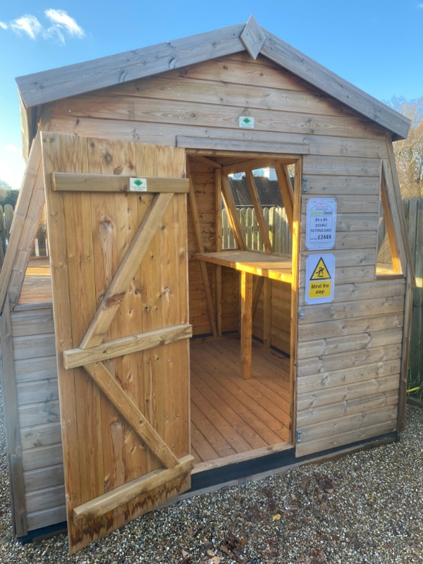 8 X 8 Double Potting Shed 8 X 8 Double Potting Shed